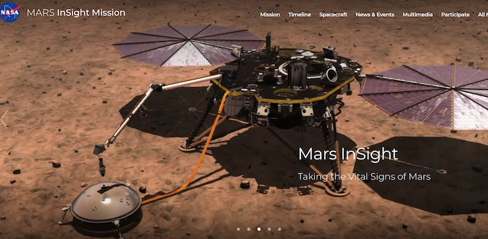 nasa insight website